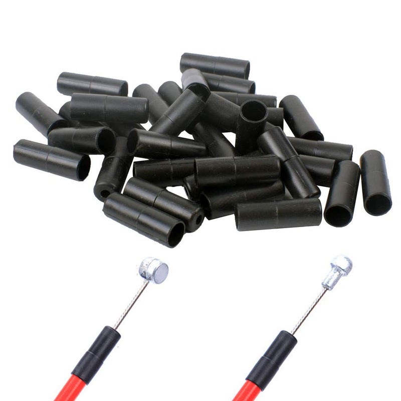 Saipor Saiper 200pcs Bike Derailleur Shift and Brake Wire Cable Housing Ferrule End Caps, 100 pcs for 4mm derailleur /100 pcs for 5mm Brake Cable - Image 3